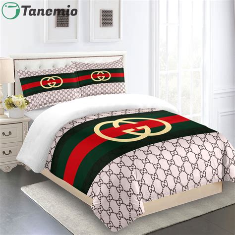 bed cover gucci|gucci bed sheets.